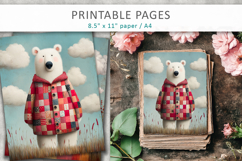 printable animal illustrations for kids, animal poster Product Image 3