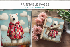 printable animal illustrations for kids, animal poster Product Image 4