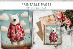printable animal illustrations for kids, animal poster Product Image 6