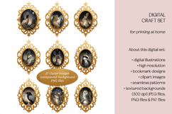 Golden Winter Forest Digital Craft Set Product Image 5