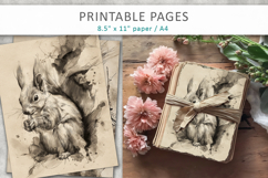 hand drawn animal illustrations, nature art Product Image 4