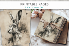 nature themed printable pages, forest animals Product Image 5
