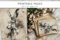 nature themed printable pages, forest animals Product Image 6