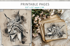 forest animal illustrations, printable art Product Image 5
