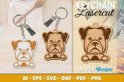 Dog Border Collie Keychain Lasercut BUNDLES Product Image 5