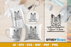 Head Dog Animals Keychain SVG BUNDLES Product Image 13