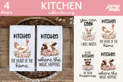 Animals Kitchen Towel Sublimation