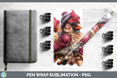 GorgeousAnimals Knit Hat Pen Wrap design.