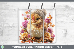 GorgeousAnimals Knit Hat Tumbler design.