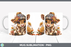 GorgeousAnimals Knit Hat Mug Wrap design.