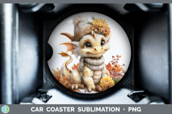 GorgeousAnimals Knit Hat Car Coaster design.