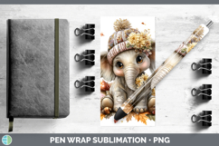 GorgeousAnimals Knit Hat Pen Wrap design.