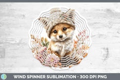 GorgeousAnimals Knit Hat Wind Spinner design.