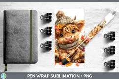 GorgeousAnimals Knit Hat Pen Wrap design.