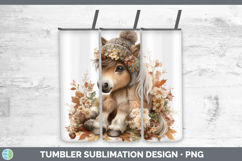 GorgeousAnimals Knit Hat Tumbler design.