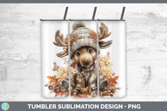 GorgeousAnimals Knit Hat Tumbler design.