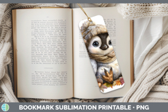 GorgeousAnimals Knit Hat Bookmark design.