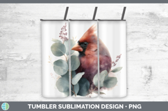 GorgeousAnimals Lavender and Eucalyptus Tumbler design.