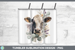 GorgeousAnimals Lavender and Eucalyptus Tumbler design.