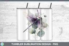 GorgeousAnimals Lavender and Eucalyptus Tumbler design.