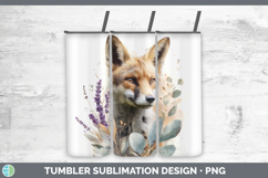 GorgeousAnimals Lavender and Eucalyptus Tumbler design.