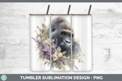 GorgeousAnimals Lavender and Eucalyptus Tumbler design.