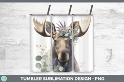 GorgeousAnimals Lavender and Eucalyptus Tumbler design.