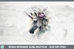 GorgeousAnimals Lavender and Eucalyptus Wind Spinner design.