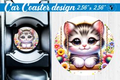 Car Coaster | Baby animals | Animals on Swings Product Image 1
