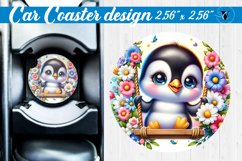 Car Coaster | Baby animals | Animals on Swings Product Image 1