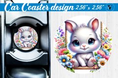 Car Coaster | Baby animals | Animals on Swings Product Image 1