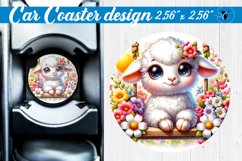 Car Coaster | Baby animals | Animals on Swings Product Image 1