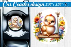Car Coaster | Baby animals | Animals on Swings Product Image 1