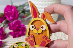 Layered Animal Ornaments SVG Laser Cut Files, Set of 10 Product Image 4