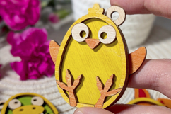 Layered Animal Ornaments SVG Laser Cut Files, Set of 10 Product Image 6
