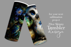 Animal Tumbler Wrap, Owl x Turtle Sublimation, s1 Product Image 2