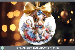 GorgeousAnimals Patriotic Ornament design.