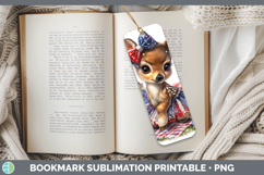 GorgeousAnimals Patriotic Bookmark design.
