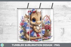 GorgeousAnimals Patriotic Tumbler design.