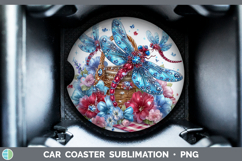 GorgeousAnimals Patriotic Car Coaster design.