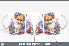 GorgeousAnimals Patriotic Mug Wrap design.