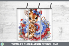 GorgeousAnimals Patriotic Tumbler design.