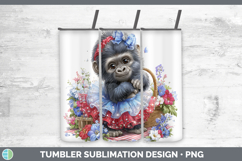 GorgeousAnimals Patriotic Tumbler design.