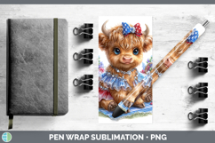 GorgeousAnimals Patriotic Pen Wrap design.