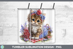 GorgeousAnimals Patriotic Tumbler design.