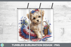 GorgeousAnimals Patriotic Tumbler design.