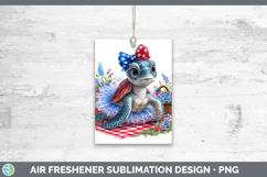 GorgeousAnimals Patriotic Air Freshener design.
