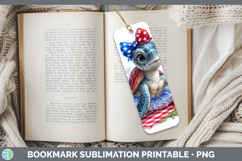 GorgeousAnimals Patriotic Bookmark design.