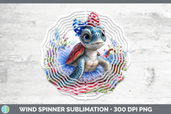 GorgeousAnimals Patriotic Wind Spinner design.
