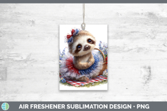 GorgeousAnimals Patriotic Air Freshener design.